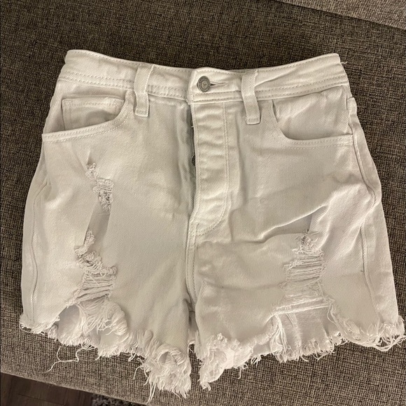 Hollister Pants - Hollister white denim